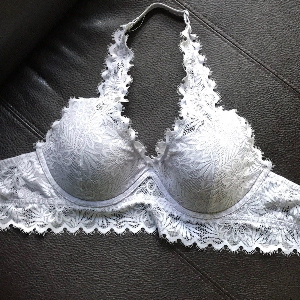 Lace Halter Bra
